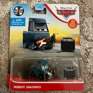 NIB Disney Pixar Cars Robert Jamjones vehicle